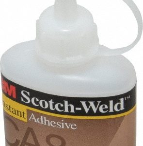 3M Adhesive Glue: 1 oz Bottle, Clear 7000046526