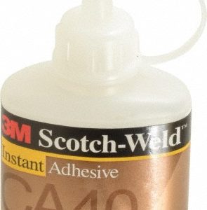 3M Adhesive Glue: 1 oz Bottle, Yellow 7000000893