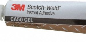 3M Adhesive Glue: 0.7 oz Tube, Clear 7100002517