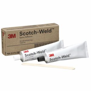 3M Two-Part Epoxy Kit: 3.33 fl oz, Tube Adhesive 7000000812