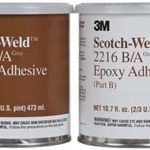 3M Two-Part Epoxy: 16 oz, Can Adhesive 7000046358