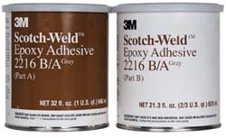 3M Two-Part Epoxy: 32 oz, Can Adhesive 7000000815