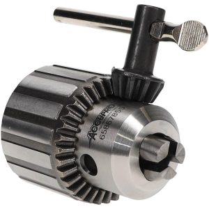 ACCUPRO Drill Chuck: 1/32 to 1/2" Capacity, Tapered Mount, JT6 CYX1308000MSC