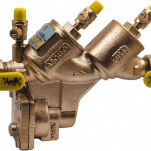 APOLLO 3/4 Thread, 175 psi WOG Rating, Bronze Reduced Pressure Backflow Preventer Valve 4ALF204A2F