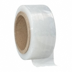 STRETCH ASSOCIATES 2" x 650' 120 Gauge Clear Hand Held Stretch & Pallet Wrap for Use with Dispenser MSC2BUNDLEFILM
