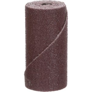 3M Straight Cartridge Roll: 1/2" Dia, 240 Grit, Aluminum Oxide 7010363830