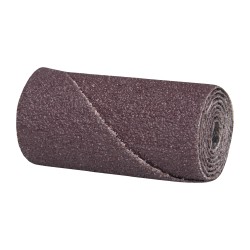 3M Straight Cartridge Roll: 1" Dia, 50 Grit, Aluminum Oxide 7010363835