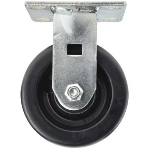 VALUE COLLECTION Rigid Top Plate Caster: Phenolic, 5" Wheel Dia, 2" Wheel Width, 1,000 lb Capacity, 6-1/2" OAH GMC-SH-0076