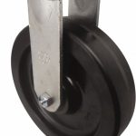 VALUE COLLECTION Rigid Top Plate Caster: Phenolic, 8" Wheel Dia, 2" Wheel Width, 900 lb Capacity, 9-1/2" OAH GMC-SH-0084
