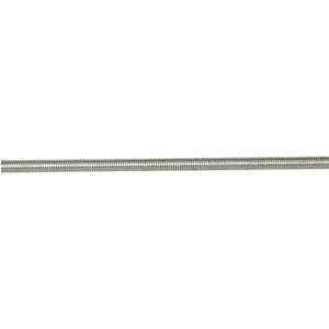 ALL AMERICA THREADED PRODUCTS General-Purpose Threaded Rod: 5/8-11, 6' OAL, Low-Carbon Steel, Zinc Finish 03136