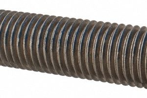 ALL AMERICA THREADED PRODUCTS General-Purpose Threaded Rod: 1-8, 6' OAL, Stainless Steel, Plain Finish 09166