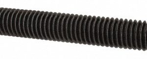 ALL AMERICA THREADED PRODUCTS General-Purpose Threaded Rod: 1/2-13, 6' OAL, Alloy Steel, Bright/Uncoated Finish 05116