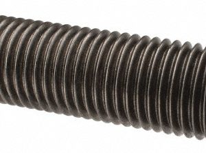 ALL AMERICA THREADED PRODUCTS General-Purpose Threaded Rod: 1-1/4-7, 6' OAL, Alloy Steel, Plain Finish 05186