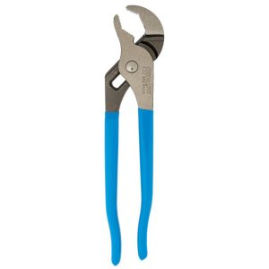 CHANNELLOCK Tongue & Groove Plier: 1-1/2" Cutting Capacity, Standard Jaw 422 BULK
