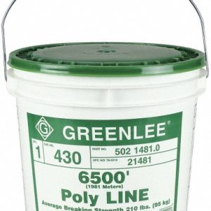 GREENLEE 6,500 Ft. Long, Polyline Rope 430