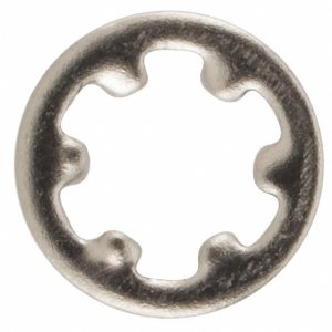 VALUE COLLECTION M2.5 Screw, 2.7mm ID, Stainless Steel Internal Tooth Lock Washer SIW7X0250-200BX