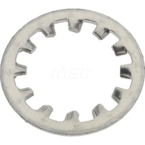 VALUE COLLECTION M18 Screw, 19mm ID, Stainless Steel Internal Tooth Lock Washer SIW7X1800-050BX