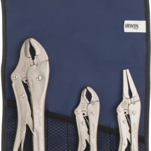 IRWIN Plier Set: 3 Pc, Locking Pliers 73