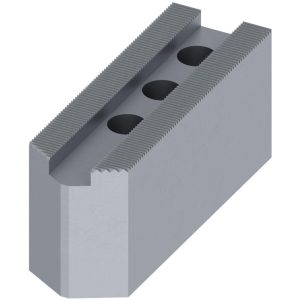 ABBOTT WORKHOLDING PRODUCTS Soft Lathe Chuck Jaw: Serrated SMW20S