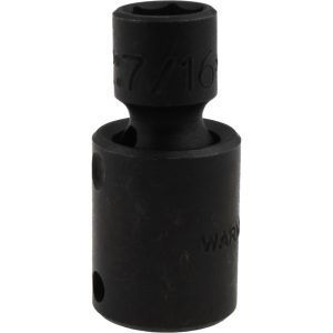 PROTO Impact Socket: 3/8" Drive, 7/16" Socket, Hex Drive J77274P