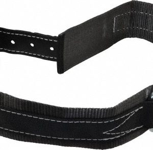 MILLER Size M, 35 to 43 Inch Waist, 3 Inch Wide, Single D Ring Style Body Belt 3NA/MBK