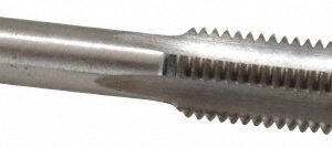 VALUE COLLECTION Straight Flute Tap: 7/16-18 UNS, 4 Flute, Plug Chamfer, 3B Class of Fit, High-Speed Steel, Bright/Uncoated Finish JY66556739