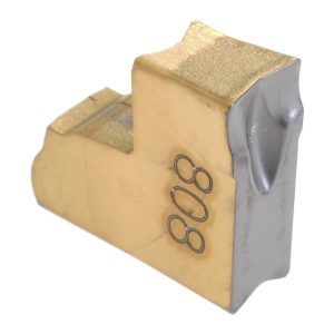 ISCAR Cutoff Insert: TAGN3J IC808, Carbide, 3.05 mm Cutting Width, 0.1180" Cutting Width 6003578