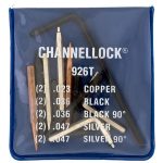 CHANNELLOCK Snap Ring Plier Tip Kit 926T
