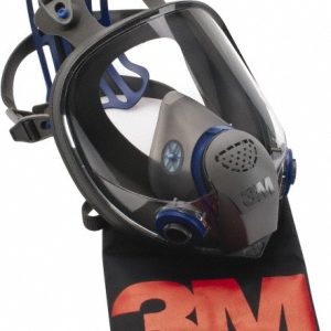 3M Full Face Respirator: Silicone, Bayonet, Small 7000029940