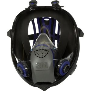 3M Full Face Respirator: Silicone, Bayonet, Medium 7000002284
