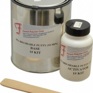 FORSCH POLYMER CORP Putty: 1 lb Kit, Amber, Urethane URS 5885-F