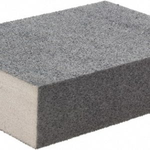 TRU-MAXX Sanding Sponge: 4" Wide, 2-3/4" Long, 1" Thick, Hard Grade SPPC158N1