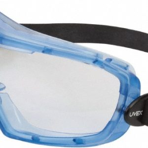 UVEX Safety Goggles: Anti-Fog, Clear Polycarbonate Lenses S3541X