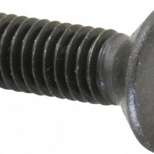 HOLO-KROME Flat Socket Cap Screw: M6x1, 12.9 Alloy Steel, Black Oxide Finish 87096
