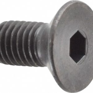 HOLO-KROME Flat Socket Cap Screw: M10x1.5, 12.9 Alloy Steel, Black Oxide Finish 87152