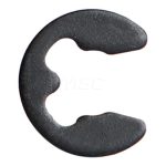 ROTOR CLIP External Bowed E Style Retaining Ring: 0.485" Groove Dia, 5/8" Shaft Dia, 1060-1090 Steel, Phosphate Finish BE-62ST PA