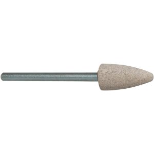 CRATEX Mounted Point: 3/4" Thick, 1/8" Shank Dia, B52, 120 Grit, Fine B52A120CXG 1/8