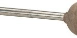 CRATEX Mounted Point: 3/8" Thick, 1/8" Shank Dia, B62, 120 Grit, Fine B62A120CXG 1/8