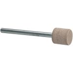 CRATEX Mounted Point: 3/8" Thick, 1/8" Shank Dia, W175, 120 Grit, Fine W175A120CXG 1/8