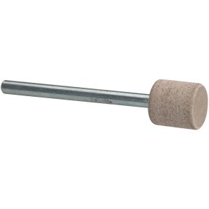 CRATEX Mounted Point: 3/8" Thick, 1/8" Shank Dia, W175, 120 Grit, Fine W175A120CXG 1/8