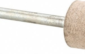 CRATEX Mounted Point: 1/2" Thick, 1/8" Shank Dia, W185, 120 Grit, Fine W185A120CXG 1/8