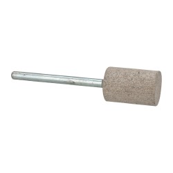 CRATEX Mounted Point: 3/4" Thick, 1/8" Shank Dia, W186, 80 Grit, Medium W186A80CXG 1/8