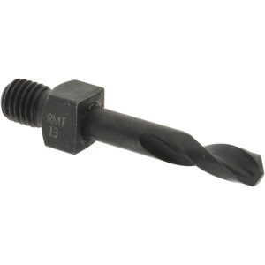 HERTEL Threaded Shank Drill Bit: #13, 135 &deg; Point, 1/4-28 Shank, Cobalt 953CO13SS-209