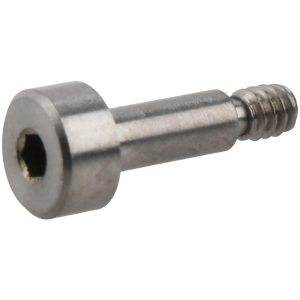 ELECTRO HARDWARE Precision Shoulder Screw: 1/8" Shoulder Dia, 5/16" Shoulder Length, #4-40, 0.156" Thread Length, 18-8 & 303, Stainless Steel, Hex Socket SCB250-4