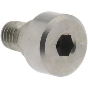 ELECTRO HARDWARE Precision Shoulder Screw: 1/4" Shoulder Dia, 1/8" Shoulder Length, #10-32, 1/4" Thread Length, 18-8 & 303, Stainless Steel, Hex Socket SCB375-12 MOD