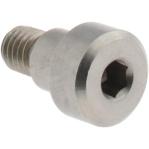 ELECTRO HARDWARE Precision Shoulder Screw: 1/4" Shoulder Dia, 3/16" Shoulder Length, #10-32, 1/4" Thread Length, 18-8 & 303, Stainless Steel, Hex Socket SCB375-13 MOD