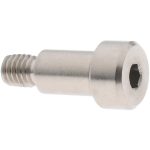 ELECTRO HARDWARE Precision Shoulder Screw: 1/4" Shoulder Dia, 3/8" Shoulder Length, #10-32, 1/4" Thread Length, 18-8 & 303, Stainless Steel, Hex Socket SCB375-16 MOD