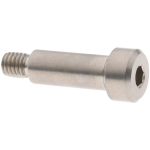 ELECTRO HARDWARE Precision Shoulder Screw: 1/4" Shoulder Dia, 5/8" Shoulder Length, #10-32, 1/4" Thread Length, 18-8 & 303, Stainless Steel, Hex Socket SCB375-18 MOD