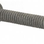 VALUE COLLECTION Carriage Bolt: 1/4-20, 2-1/2" Length Under Head, Square Neck 3GBC904C0208