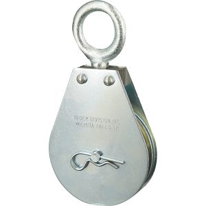 BLOCK DIVISION 600 Lbs. Load Limit, Swivel Eye Snatch Block 02048-SN-C